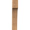 Ekena Millwork 6"W x 22"D x 34"H Westlake Rough Sawn Knee Brace, Western Red Cedar BRC06X22X34WTL00RWR - alternate 3